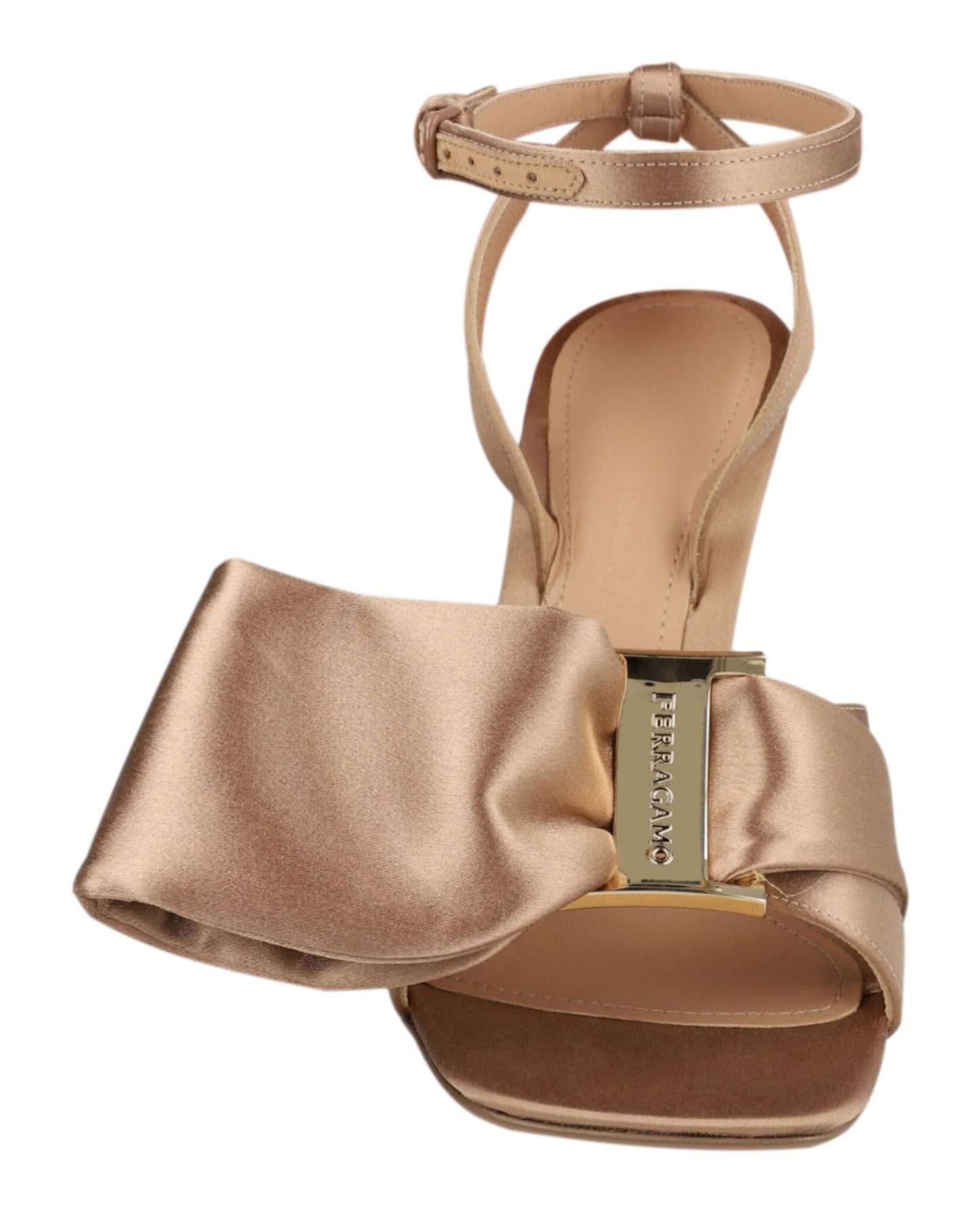 Ferragamo Helena X5 Satin Sandals