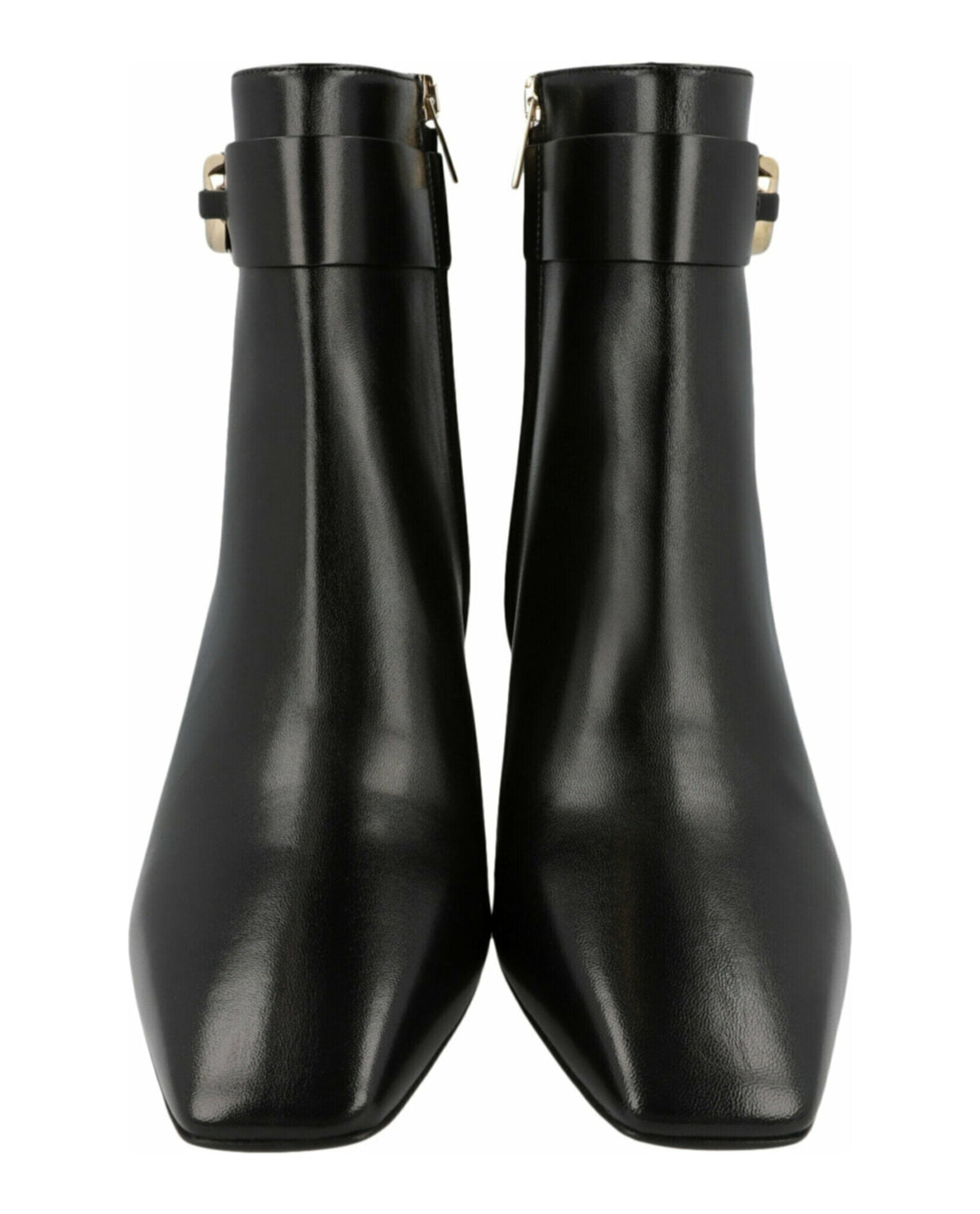 Ferragamo Placida Leather Booties