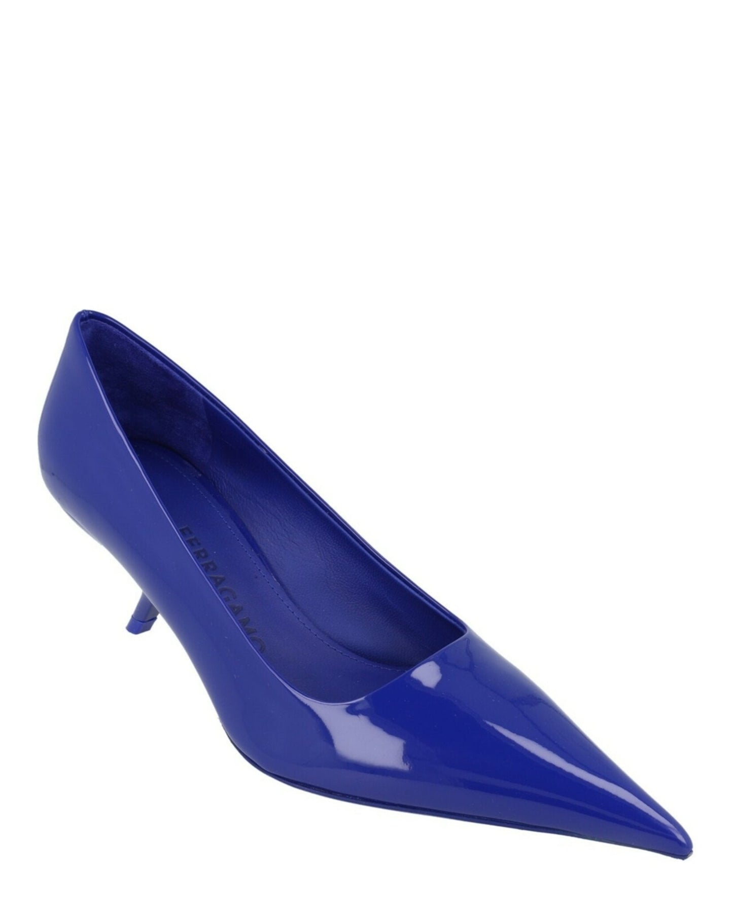 Ferragamo Eva 55 Patent Leather Pumps