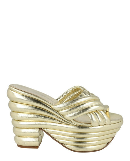 Ferragamo Rey Platform Sandals - Narrow Width