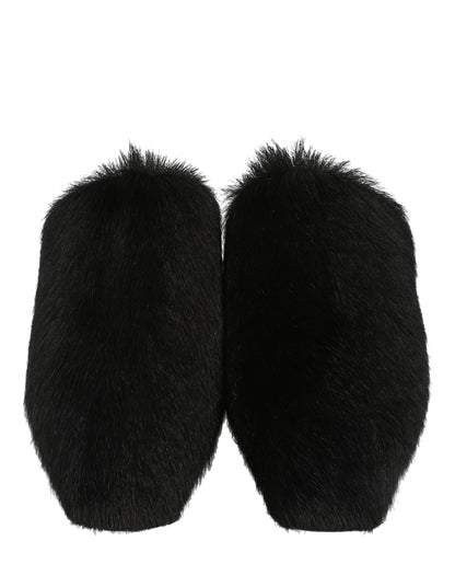 Ferragamo Selestina Fur Mules