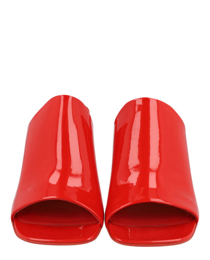 Ferragamo Era Patent Leather Mules