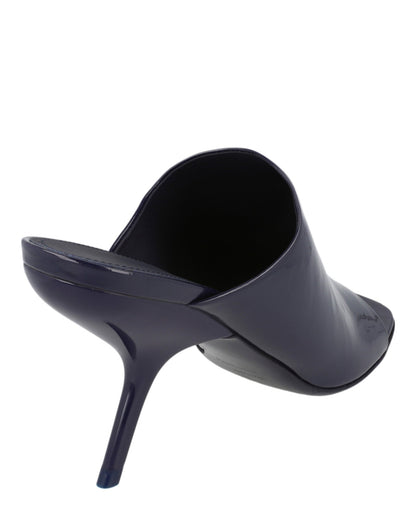 Ferragamo Patent Era Mule Heels