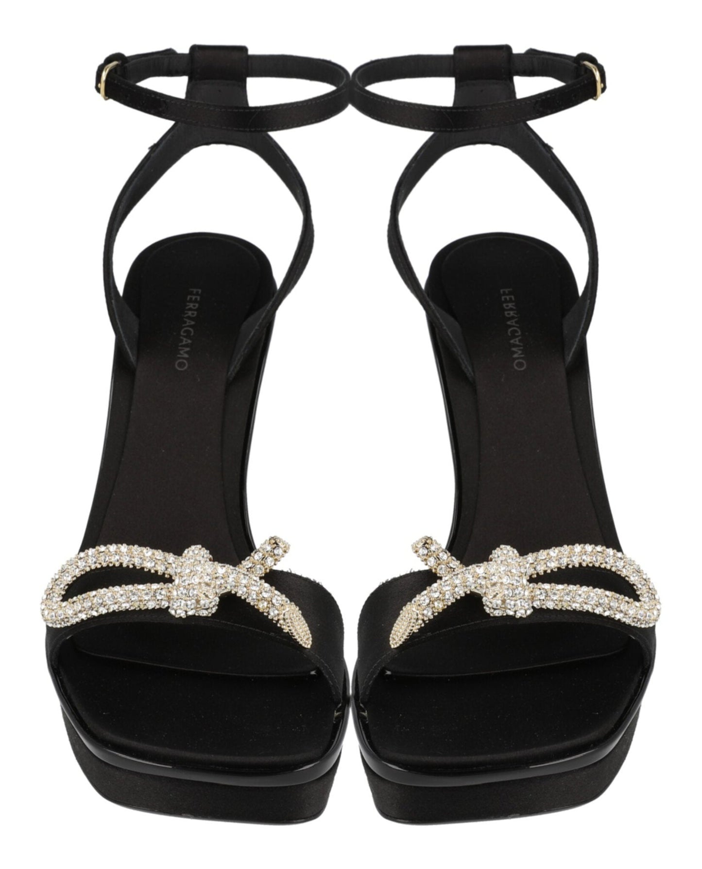Ferragamo Satin Allison X5 Sandals