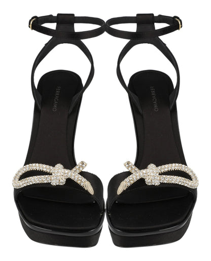 Ferragamo Satin Allison X5 Sandals