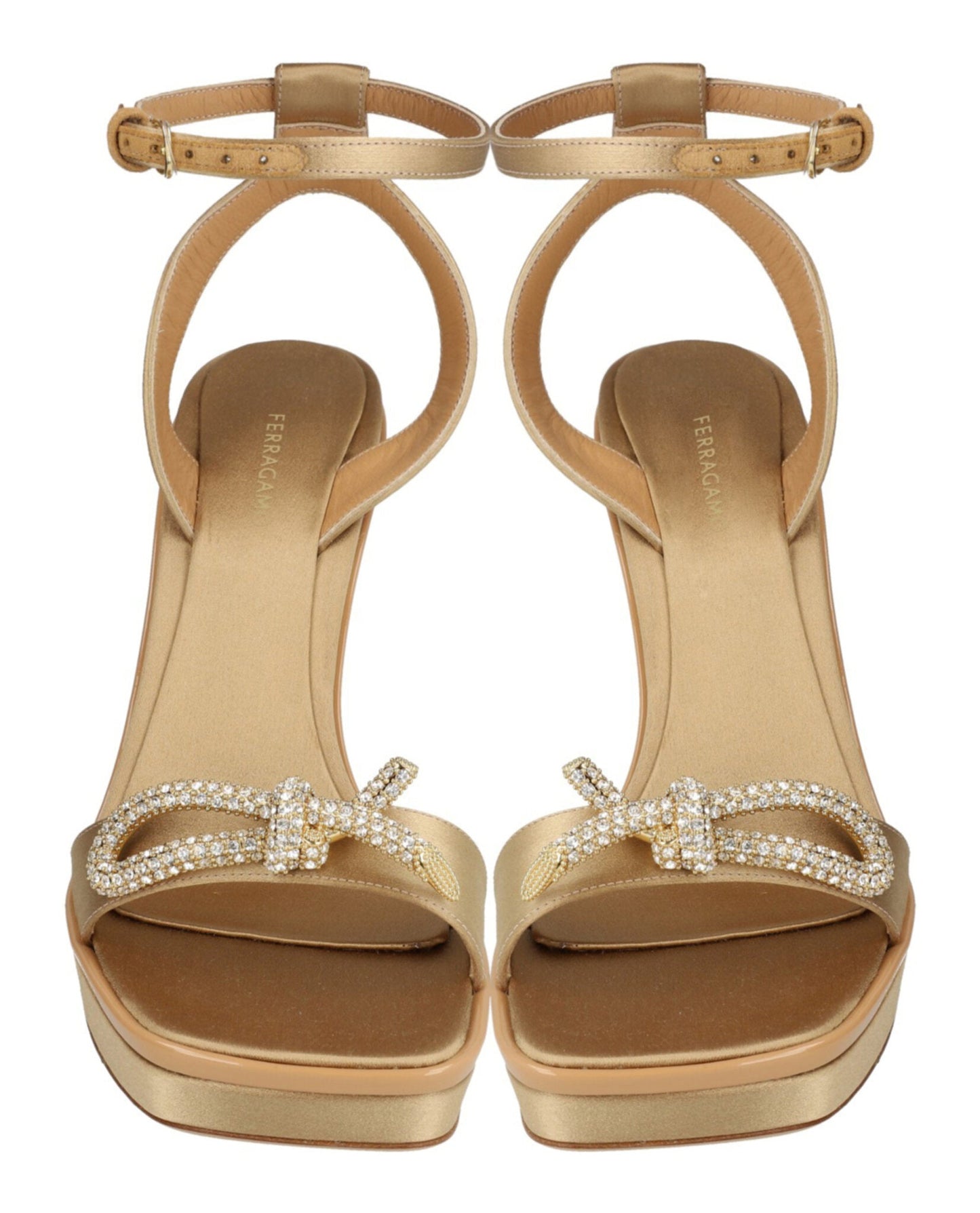 Ferragamo Satin Allison X5 Sandals