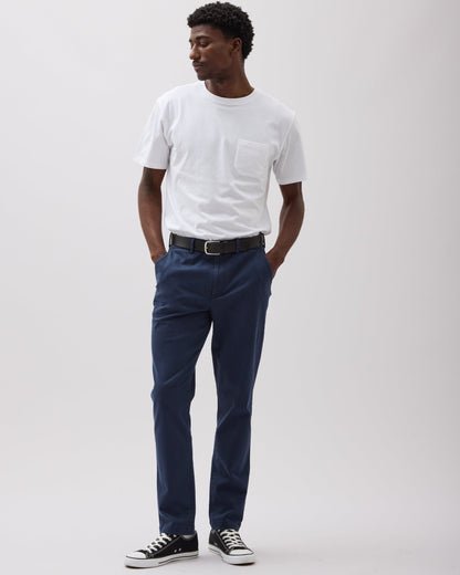 Mens Pima Pocket Tee - Pima Cotton Jersey - White
