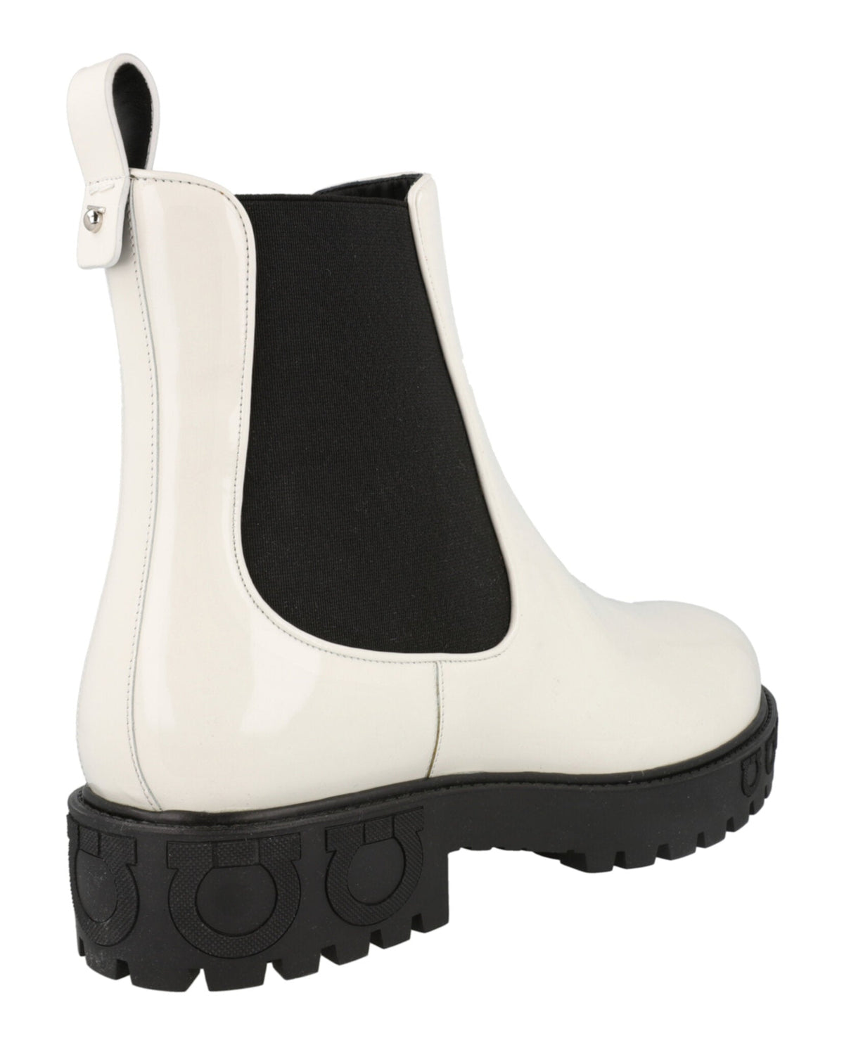 Ferragamo Varsi Patent Leather Bootie