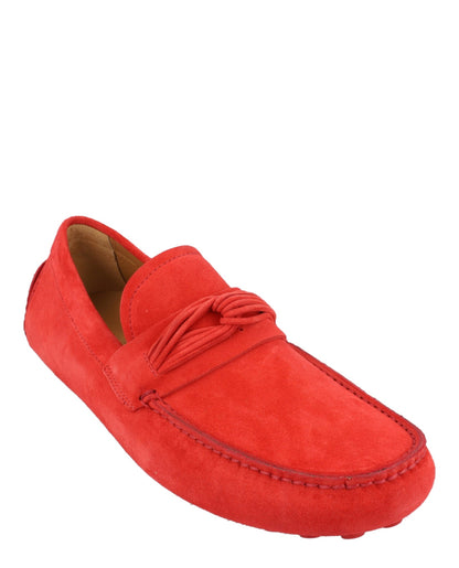 Ferragamo Forbes Suede Drivers - Wide Width