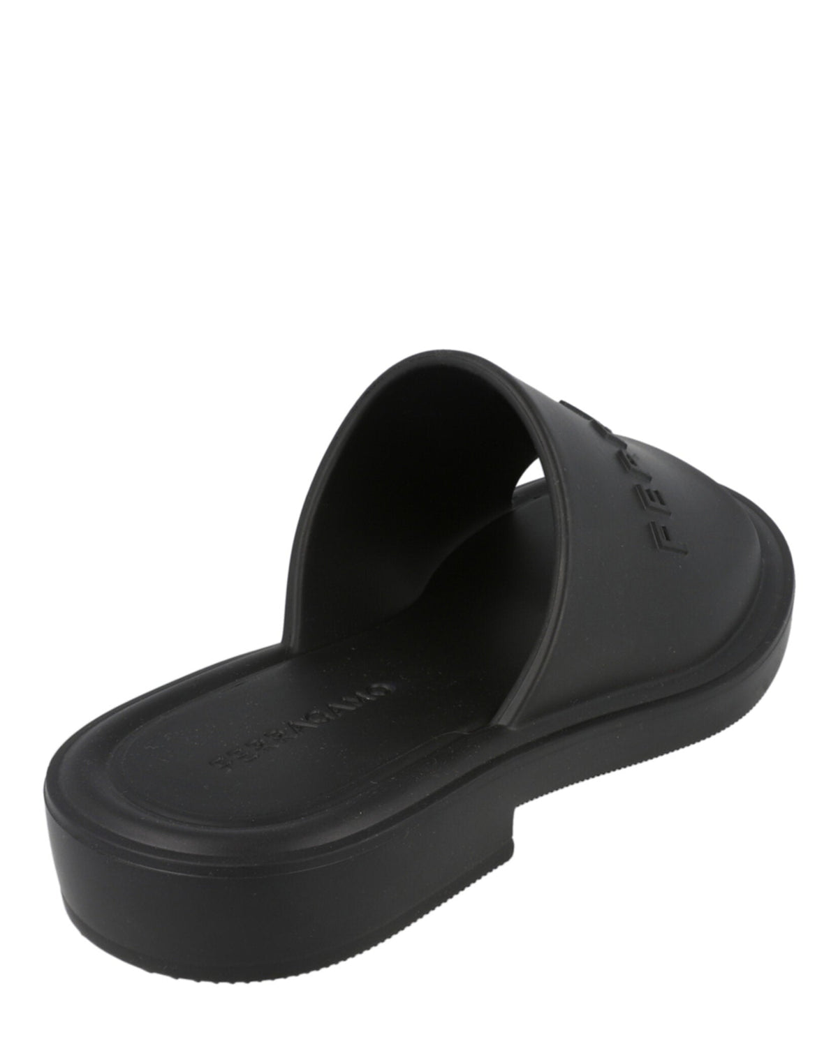 Ferragamo Giuneva Logo Embossed Slides