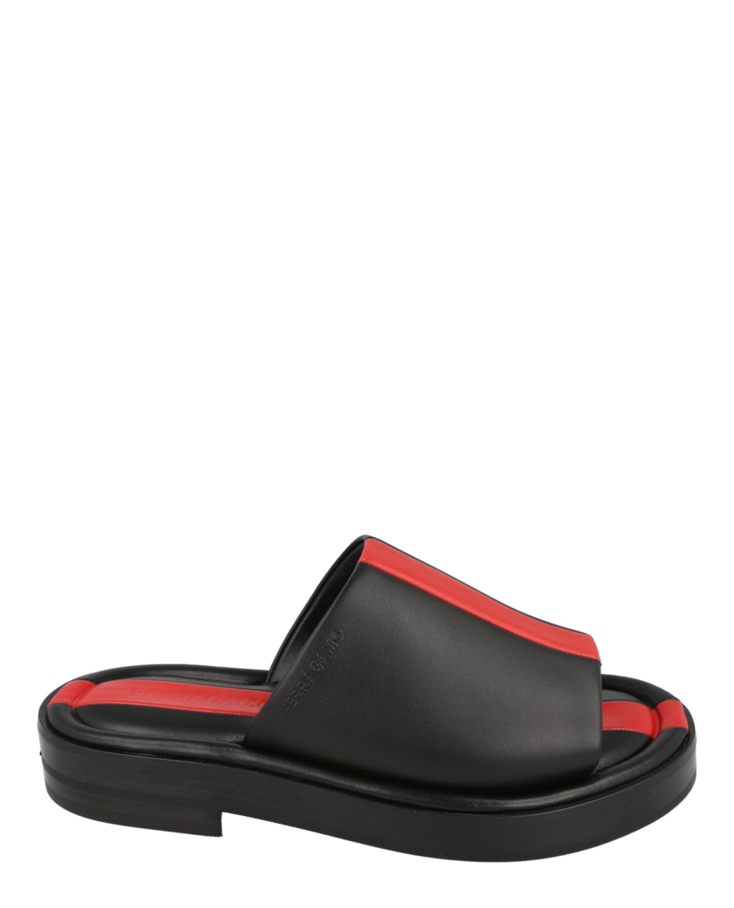 Ferragamo Facundo Leather Slides