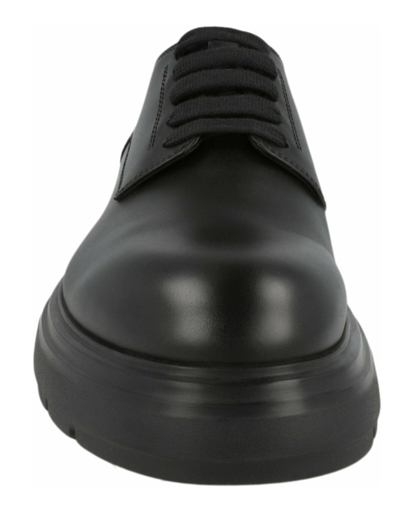Ferragamo Devis Leather Derby Shoes