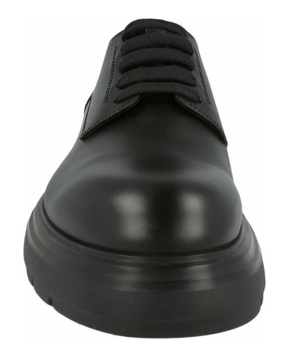 Ferragamo Devis Leather Derby Shoes