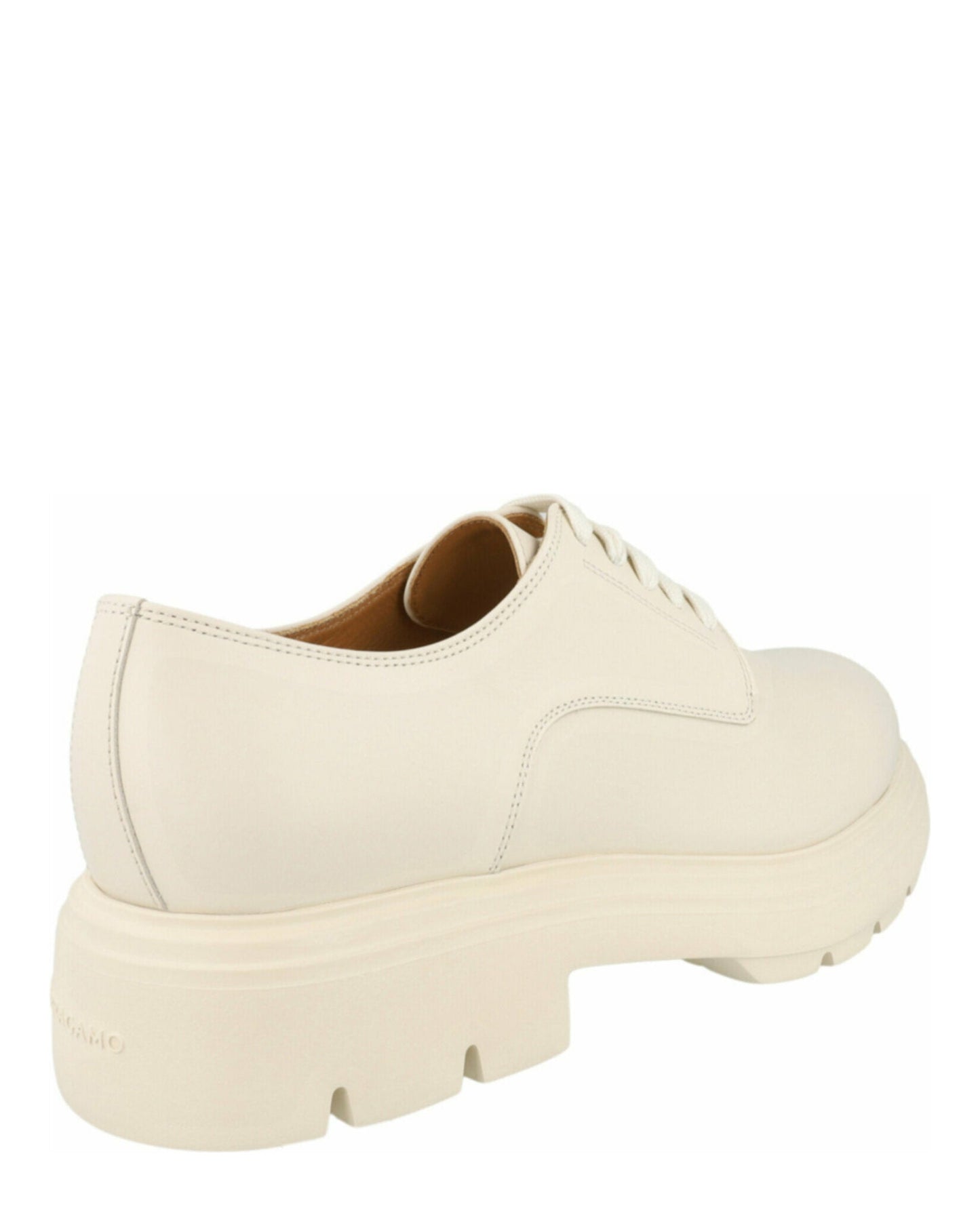 Ferragamo Devis Leather Derby Shoes