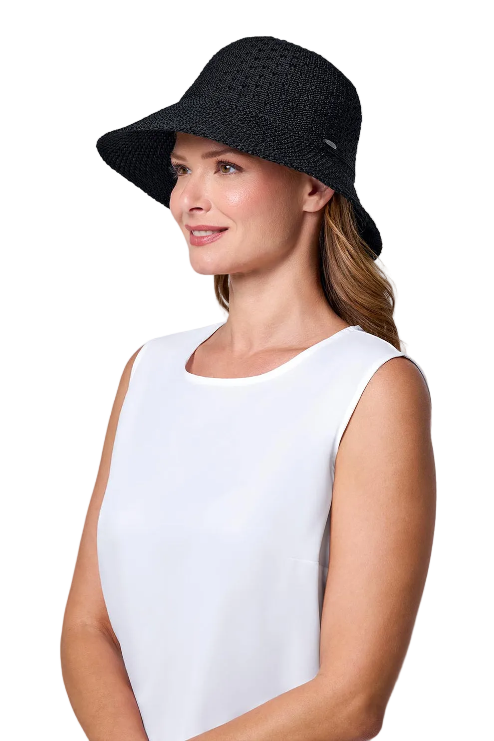 Coolibar Marina Sun Hat UPF 50+ - Black