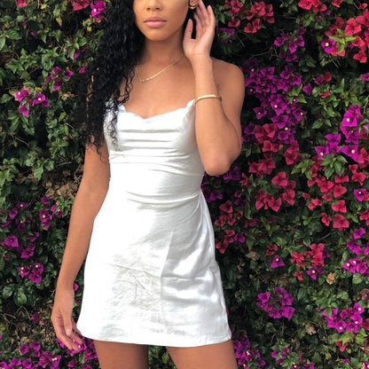 Spring Sale 50% OFF - Slip Dress In Satin