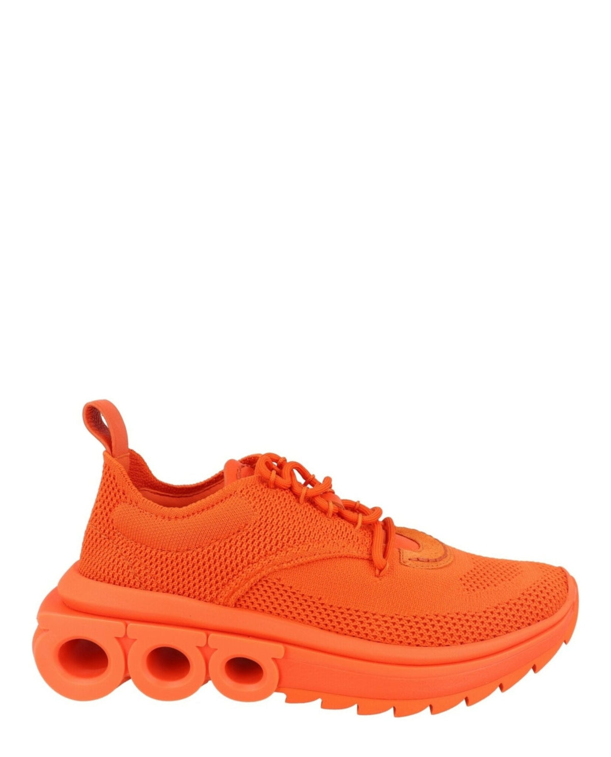 Ferragamo Nima Knit Low-Top Sneakers