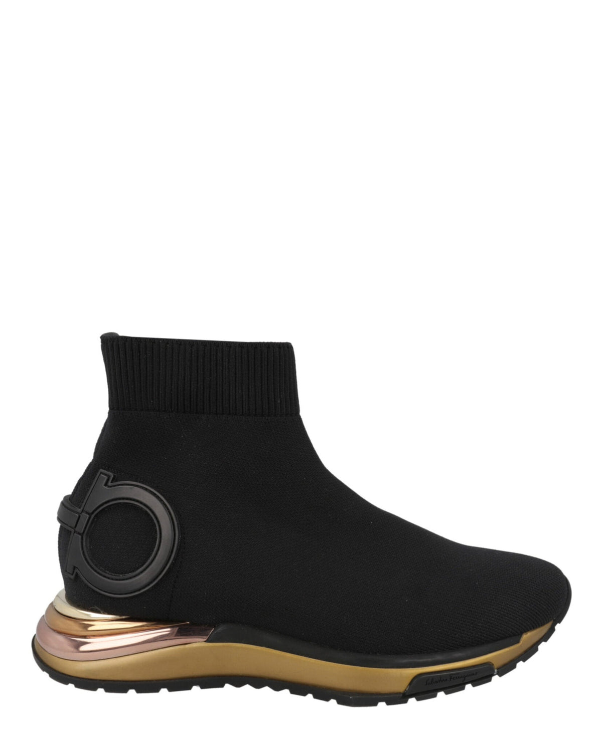 Ferragamo Gardena Ankle Sock Sneakers