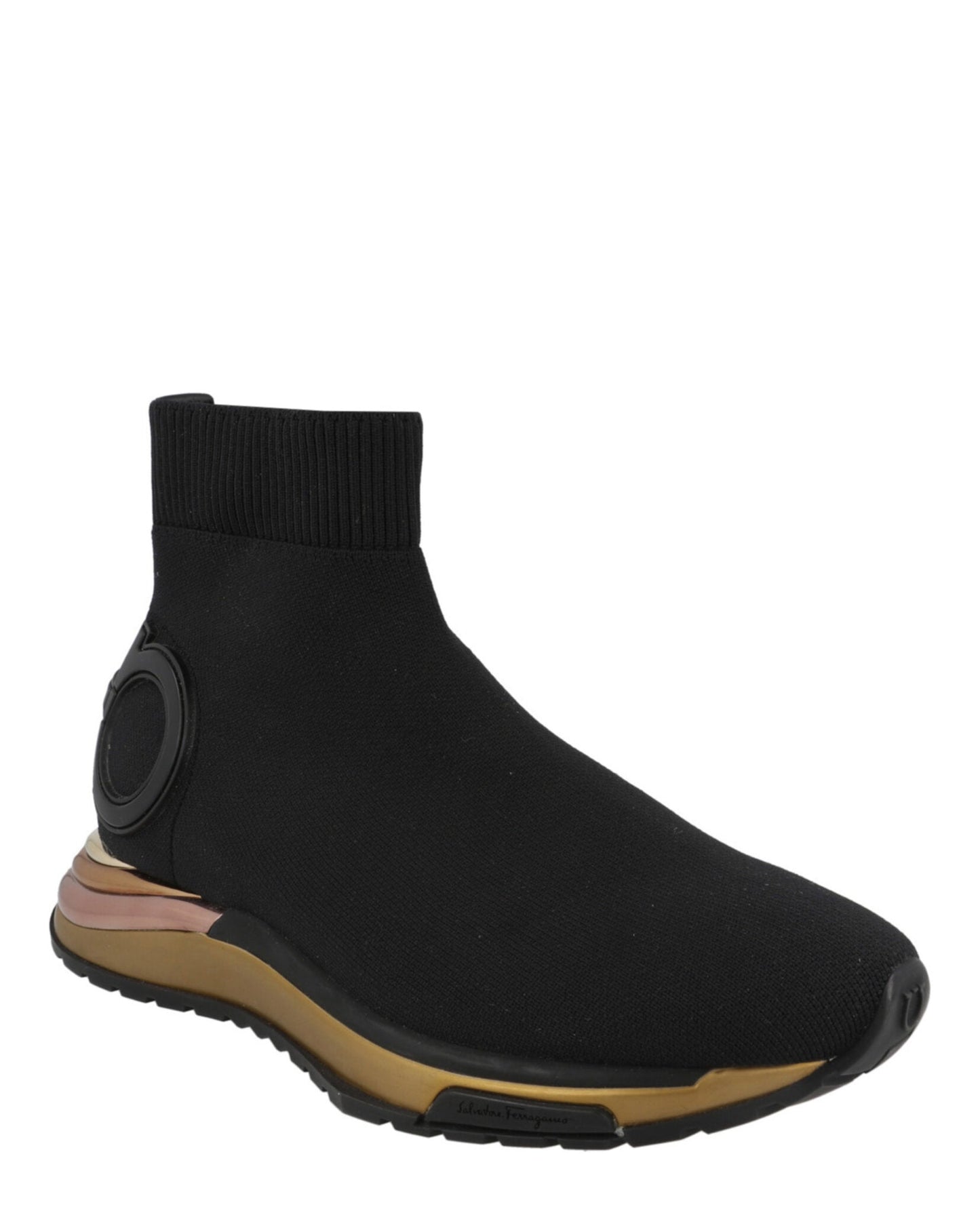 Ferragamo Gardena Ankle Sock Sneakers