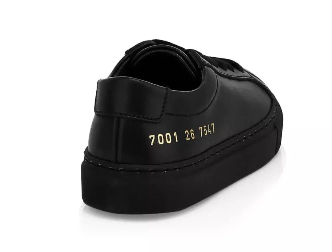 Common Projects Youth Original Achilles Low Kid 'Black'