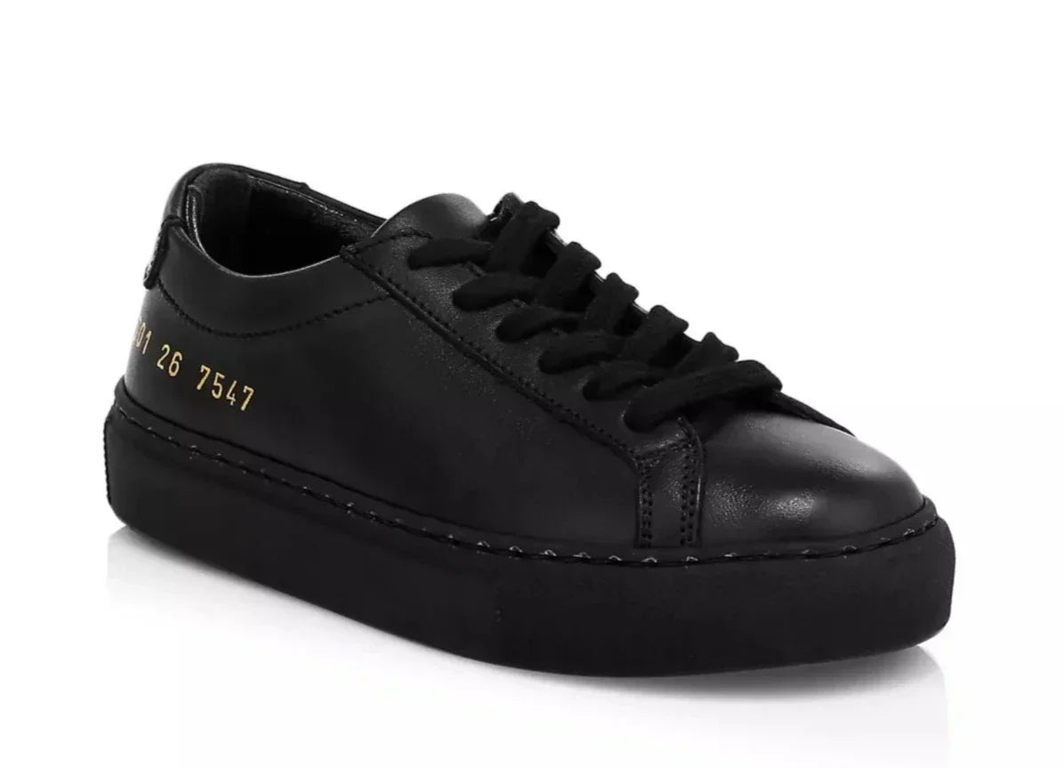 Common Projects Youth Original Achilles Low Kid 'Black'