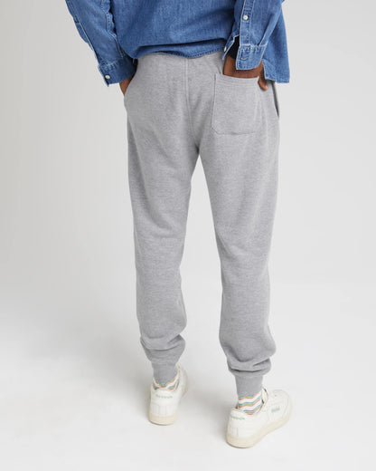 Mens Recycled Fleece Tapered Sweatpant - Recycled Fleece - Heather Grey