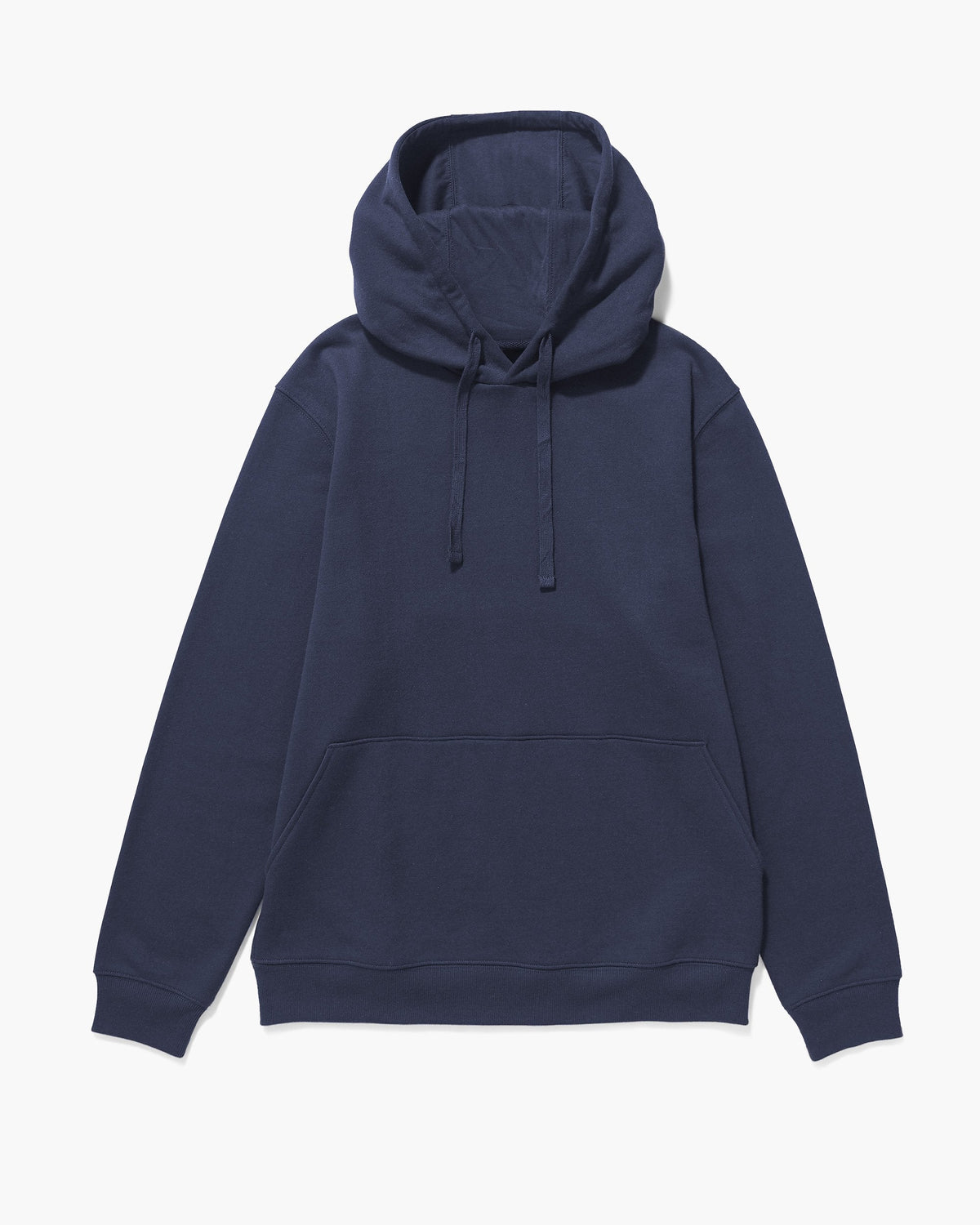 Mens Recycled Fleece Hoodie - Recycled Fleece - Blue Nights