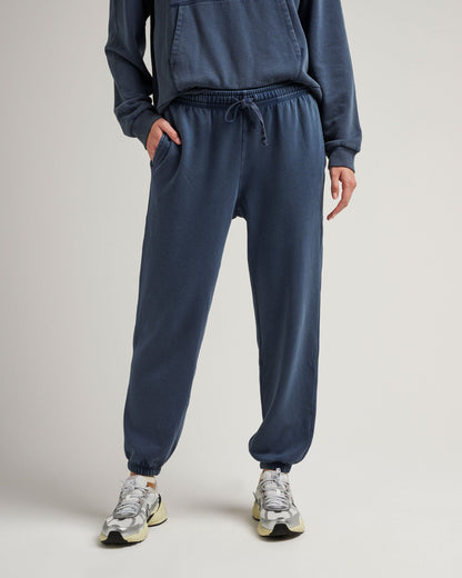 Womens Recycled Fleece Classic Sweatpant - Recycled Fleece - Mineral Moonlit Ocean