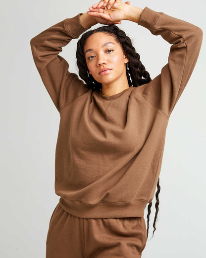 Womens Recycled Fleece Sweatshirt - Recycled Fleece - Cub