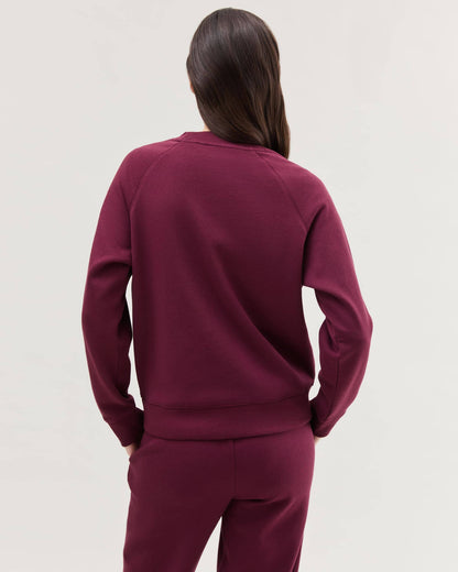 Womens Recycled Fleece Classic Sweatshirt - Recycled Fleece - Port Royal