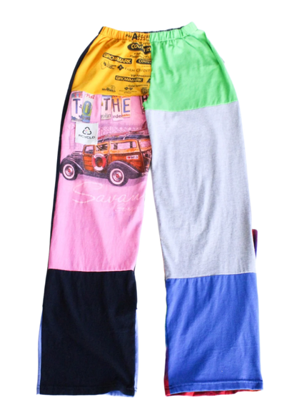 American Recycled Clothing Graphic Tee Pants  - Assorted