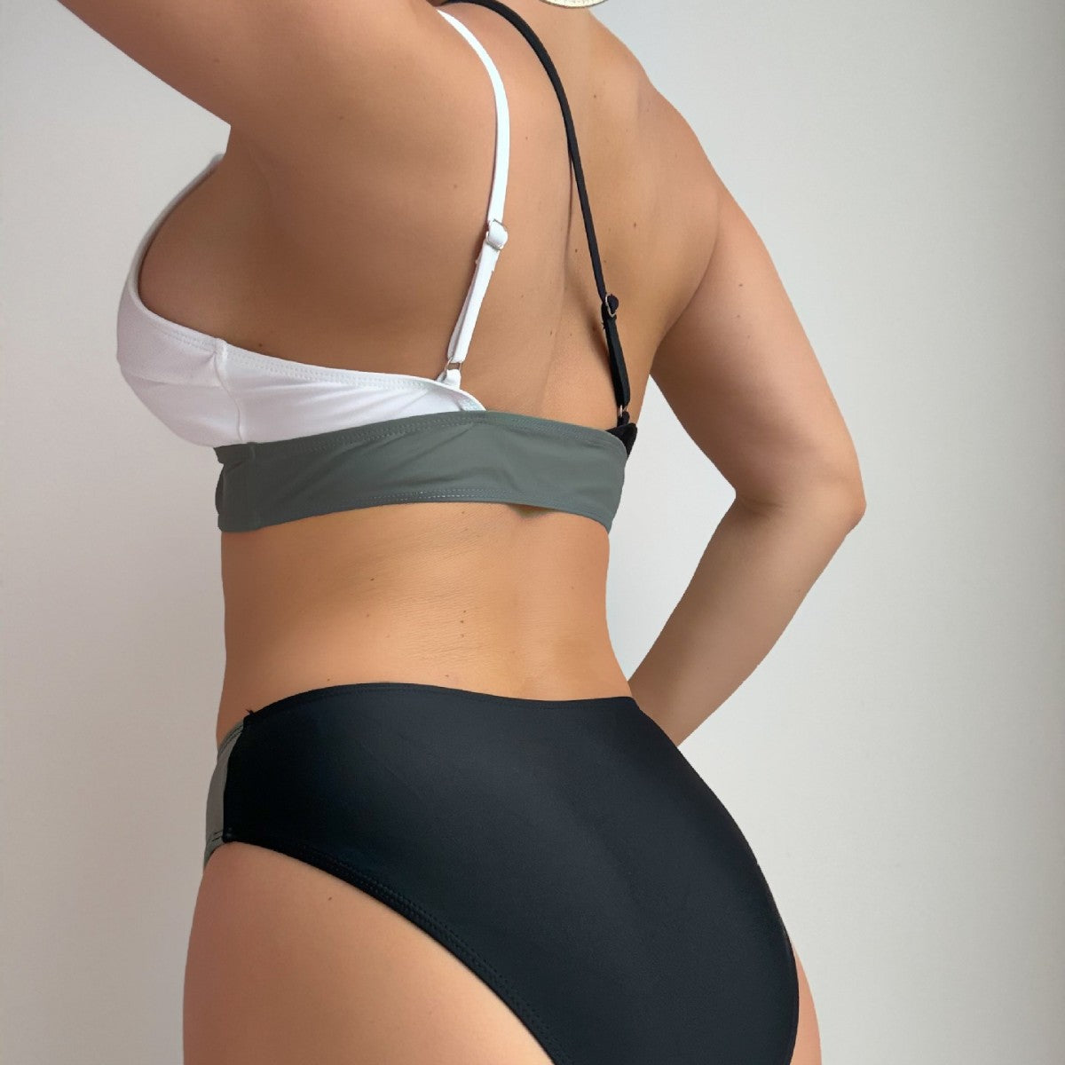 Lace up sexy bikini swimsuit