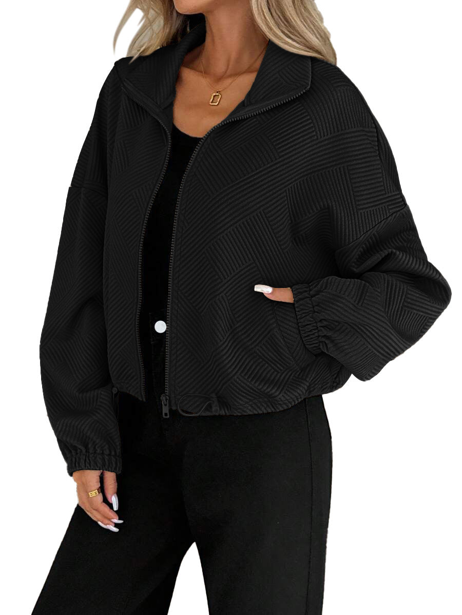 Women's Loose Baseball Jacket