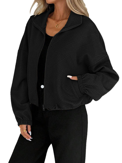 Women's Loose Baseball Jacket