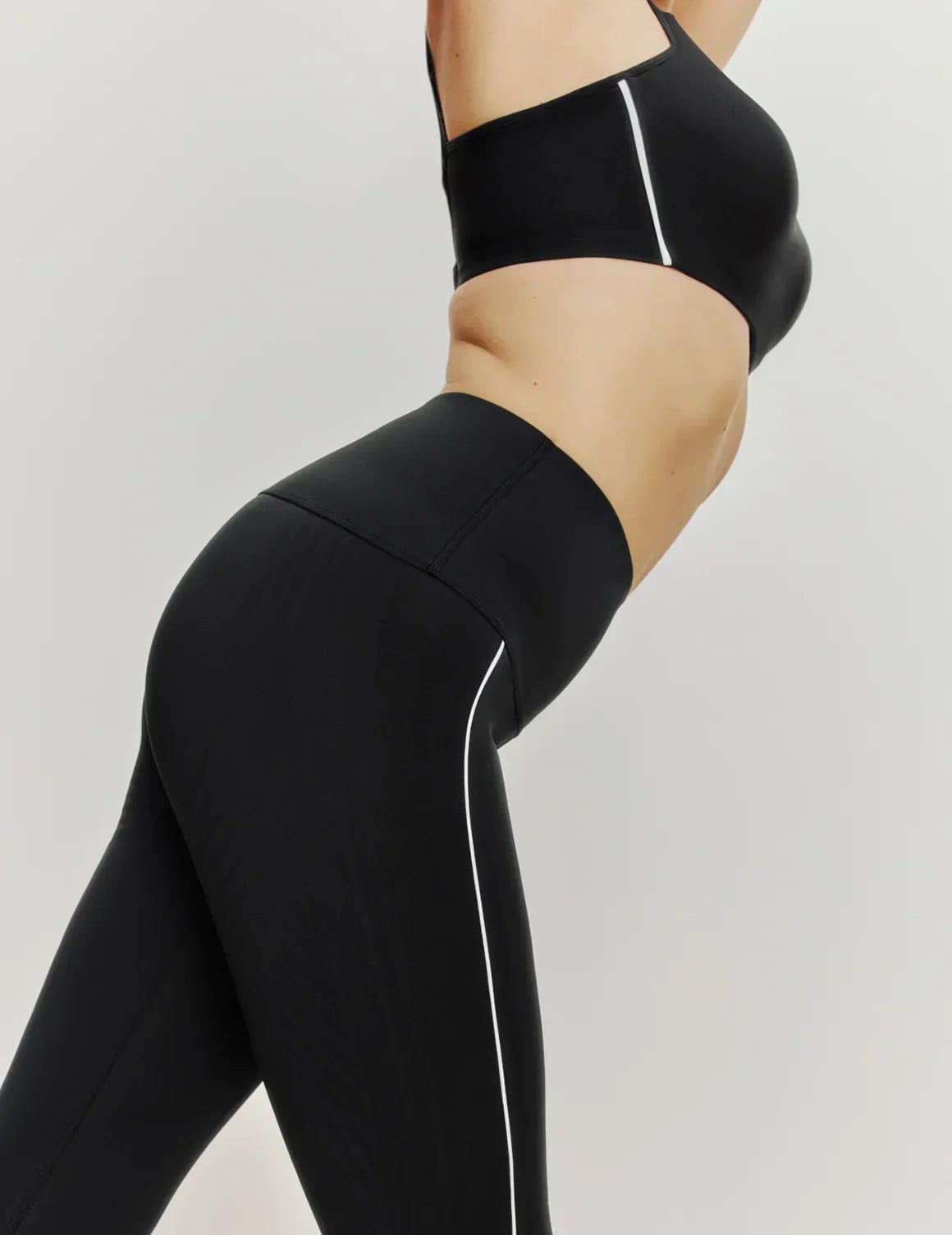 HiTouch™️ High Rise Legging - Piping - Last Call