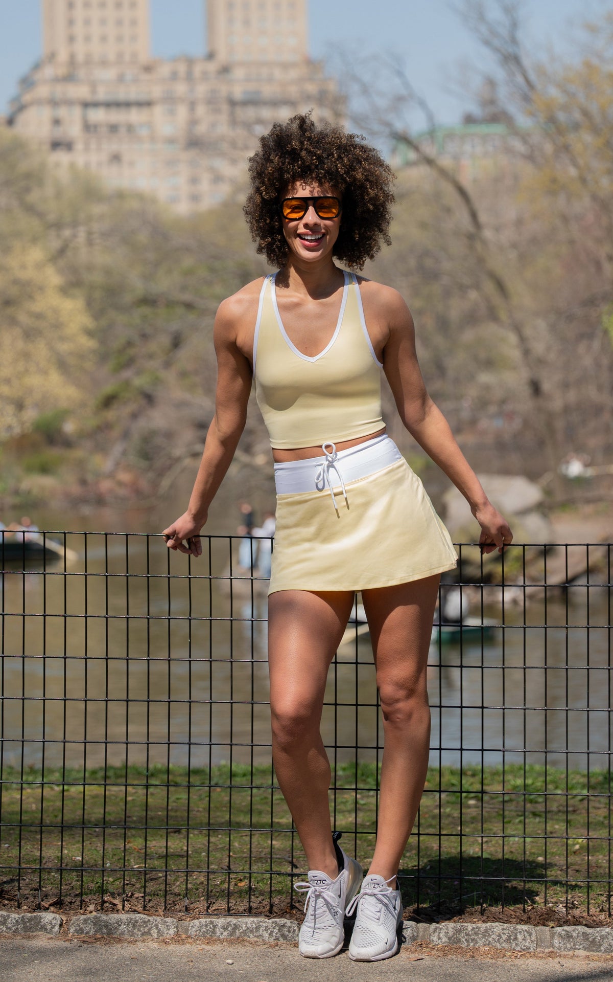 90 Degree by Reflex NudeTech Tank & Skort Set