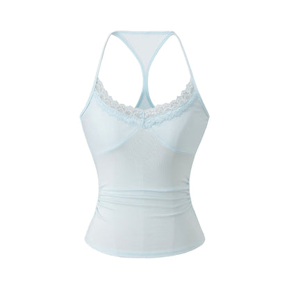 Slim fit V-neck top for women