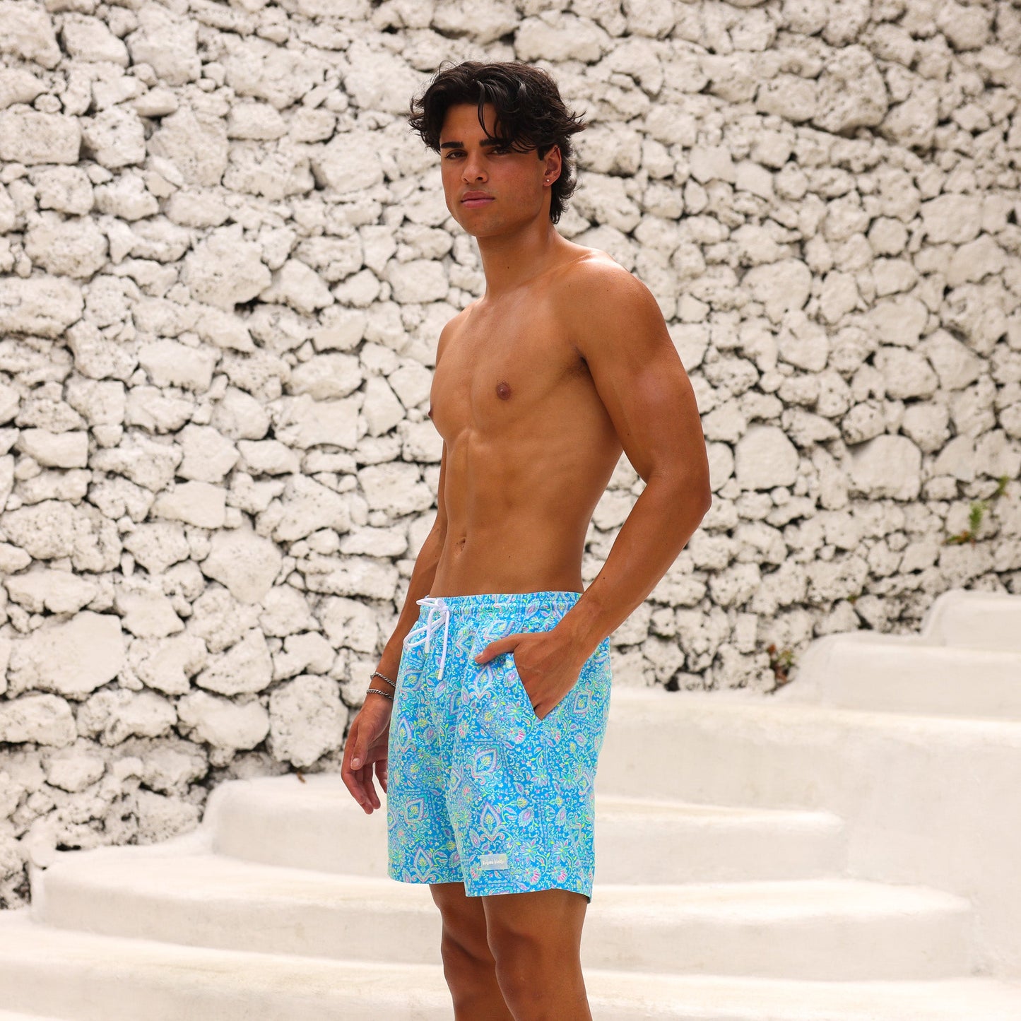 Kulani Kinis Men's Swim Trunks - Stargaze