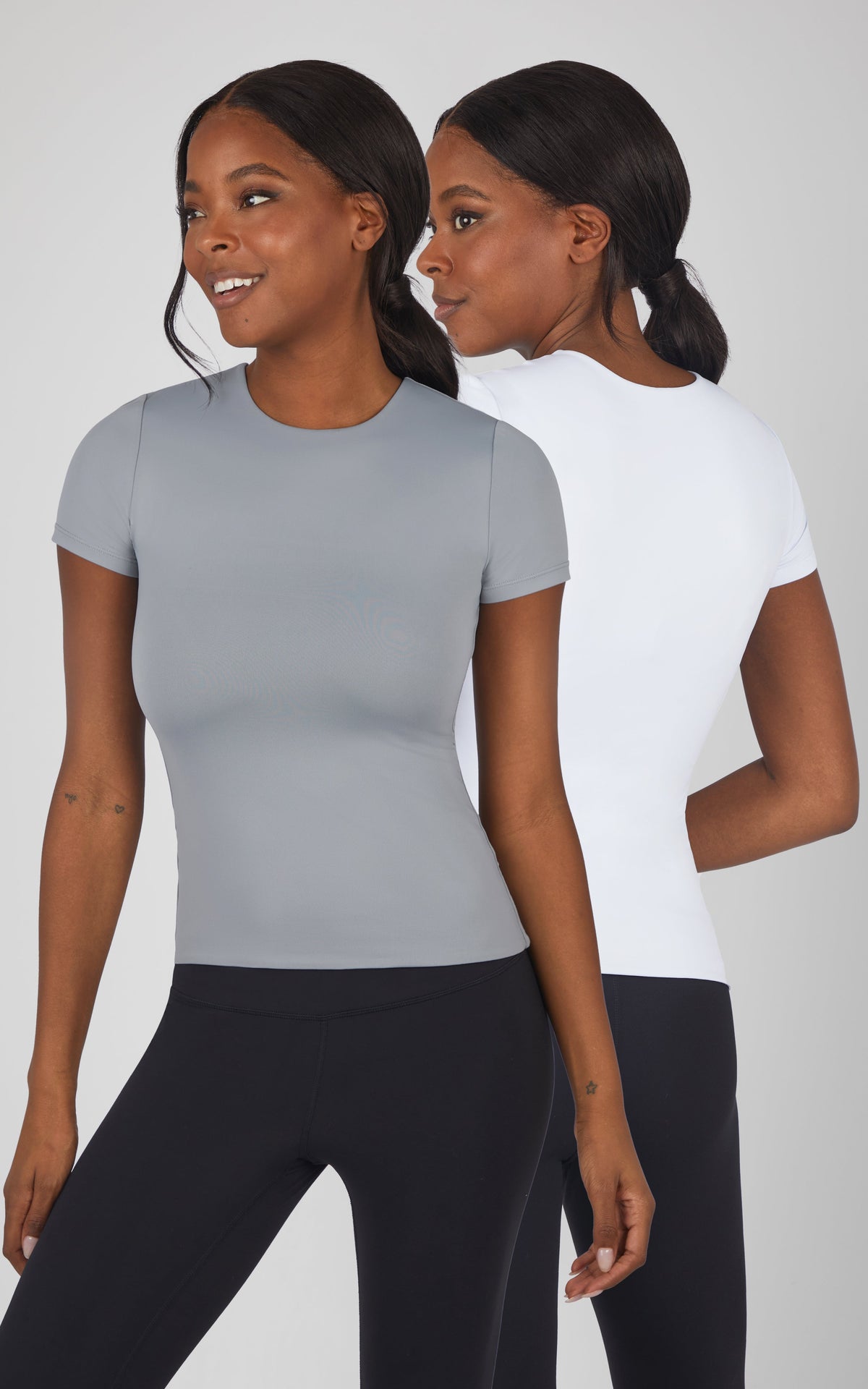 90 Degree by Reflex 2 PK Crew Neck Tee