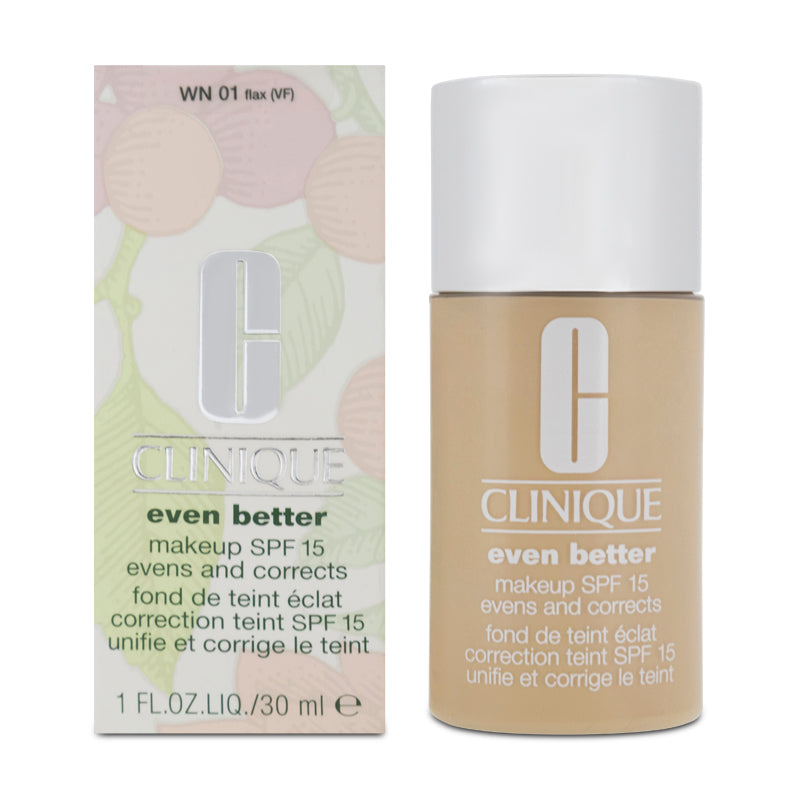 Clinique Even Better Foundation Makeup SPF 15 30ml WN 01 Flax