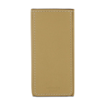 Hermes Perfume Leather Case Beige Holder 100ml Cuir D'Ange