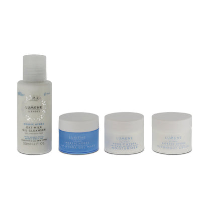 Lumene Nordic Hydra Hydration Essentials Travel & Trial Skincare Gift Set (Blemished Box)