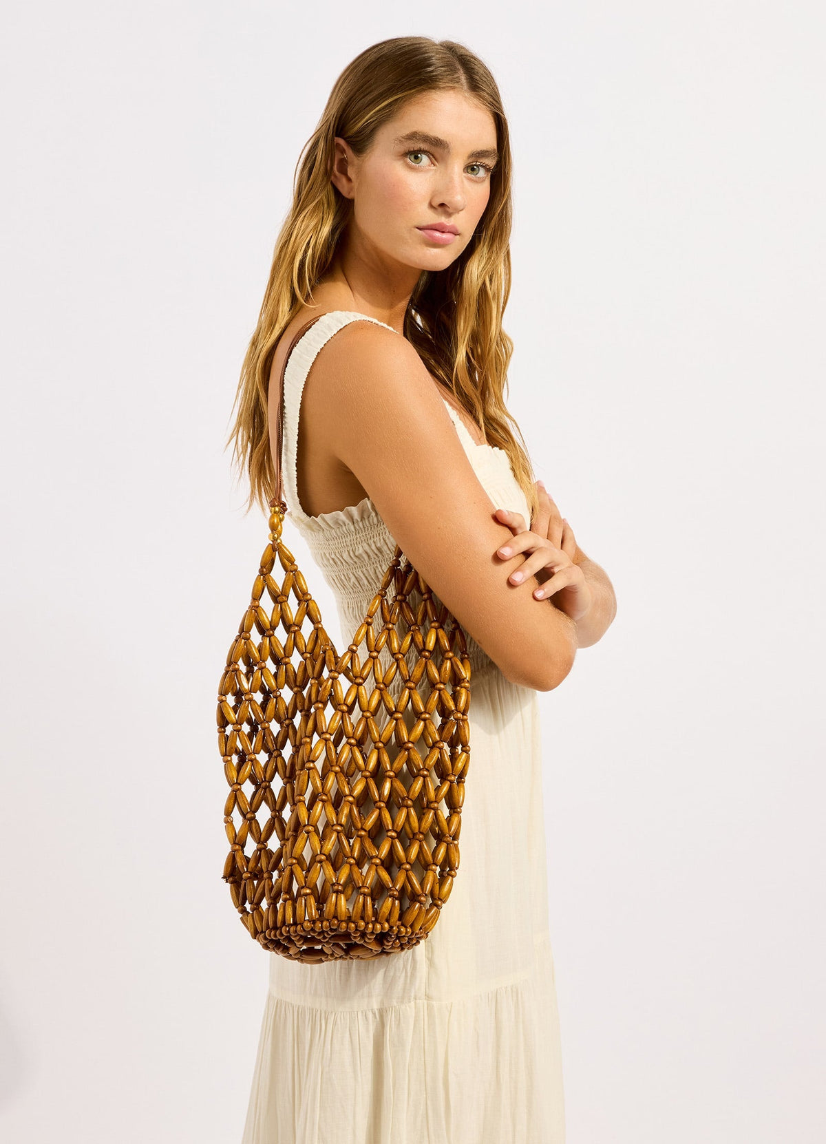 Beaded Tote Bag
