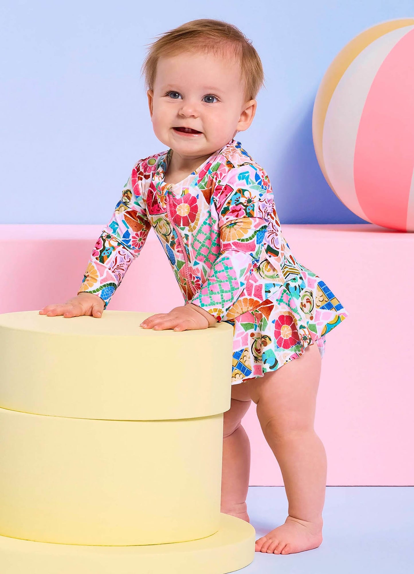 Beach Boheme Frill Sunsuit