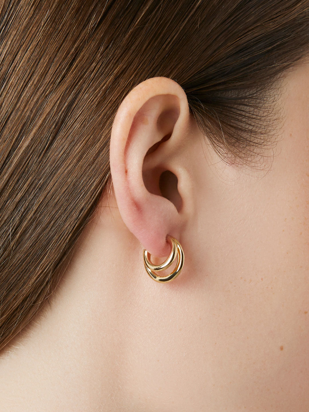 Scarlett Double Hoop Earrings