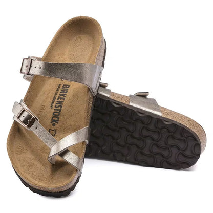 Birkenstock Women's Mayari Birko-Flor Graceful Taupe Sandals