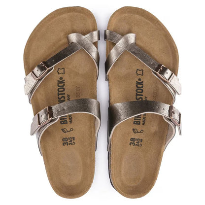 Birkenstock Women's Mayari Birko-Flor Graceful Taupe Sandals