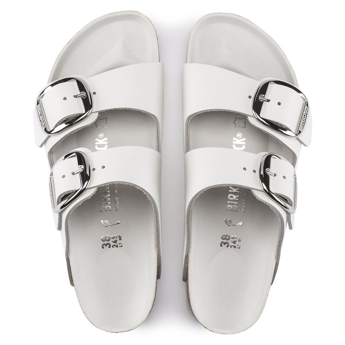 Birkenstock Arizona Big Buckle Leather White