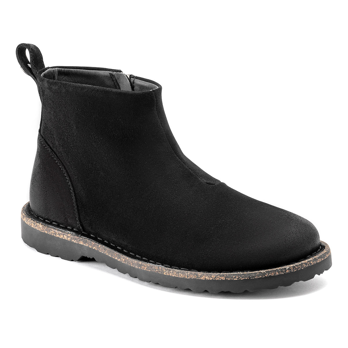 Birkenstock Women's Melrose Suede Leather Black Booties