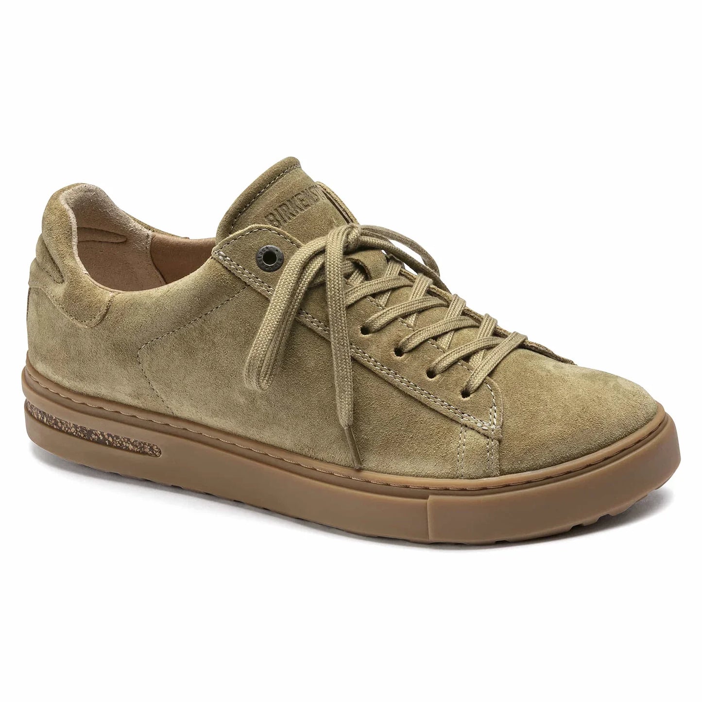 Birkenstock Bend Low Leather Khaki Sneakers
